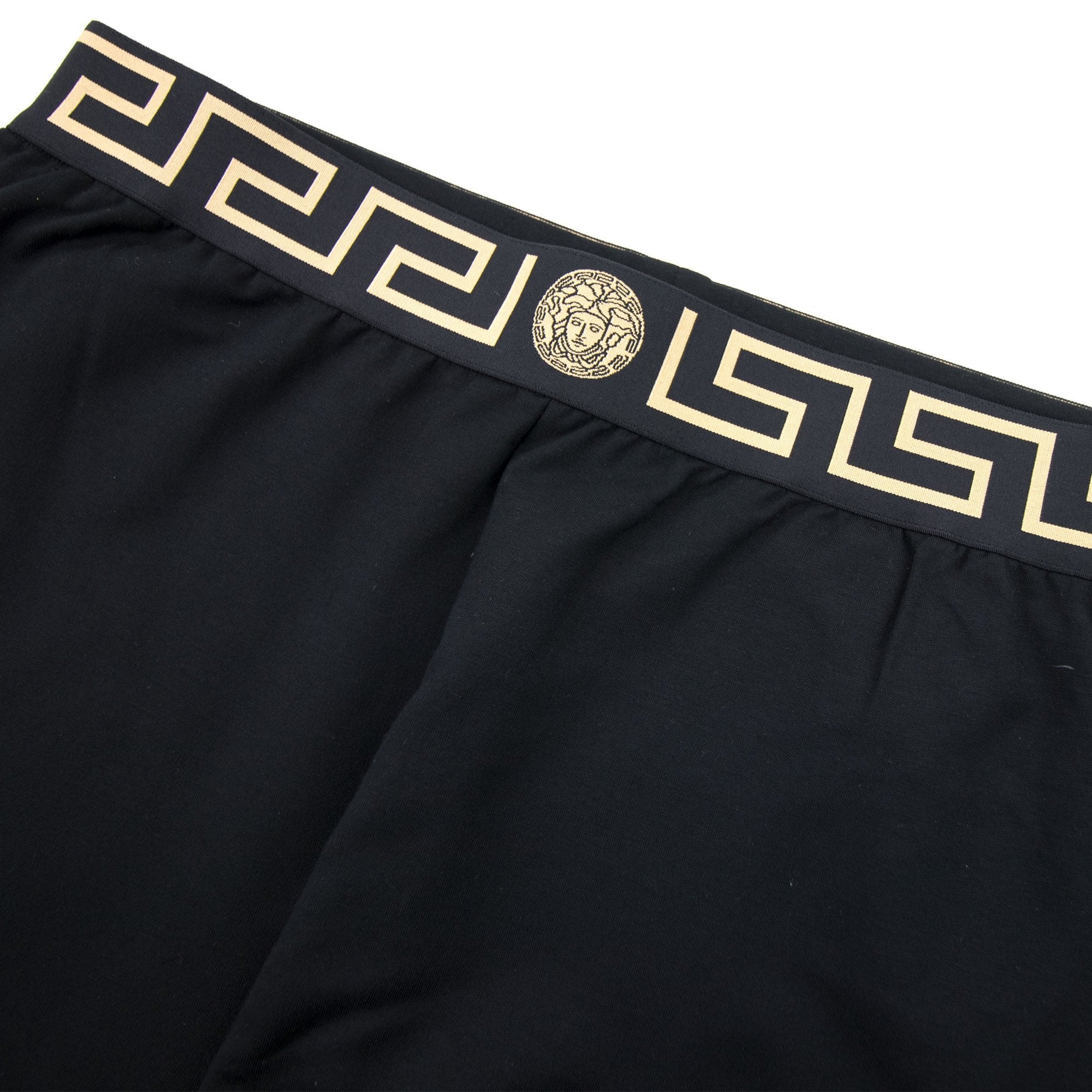 Versace Medusa Waist Band Track Bottoms Black
