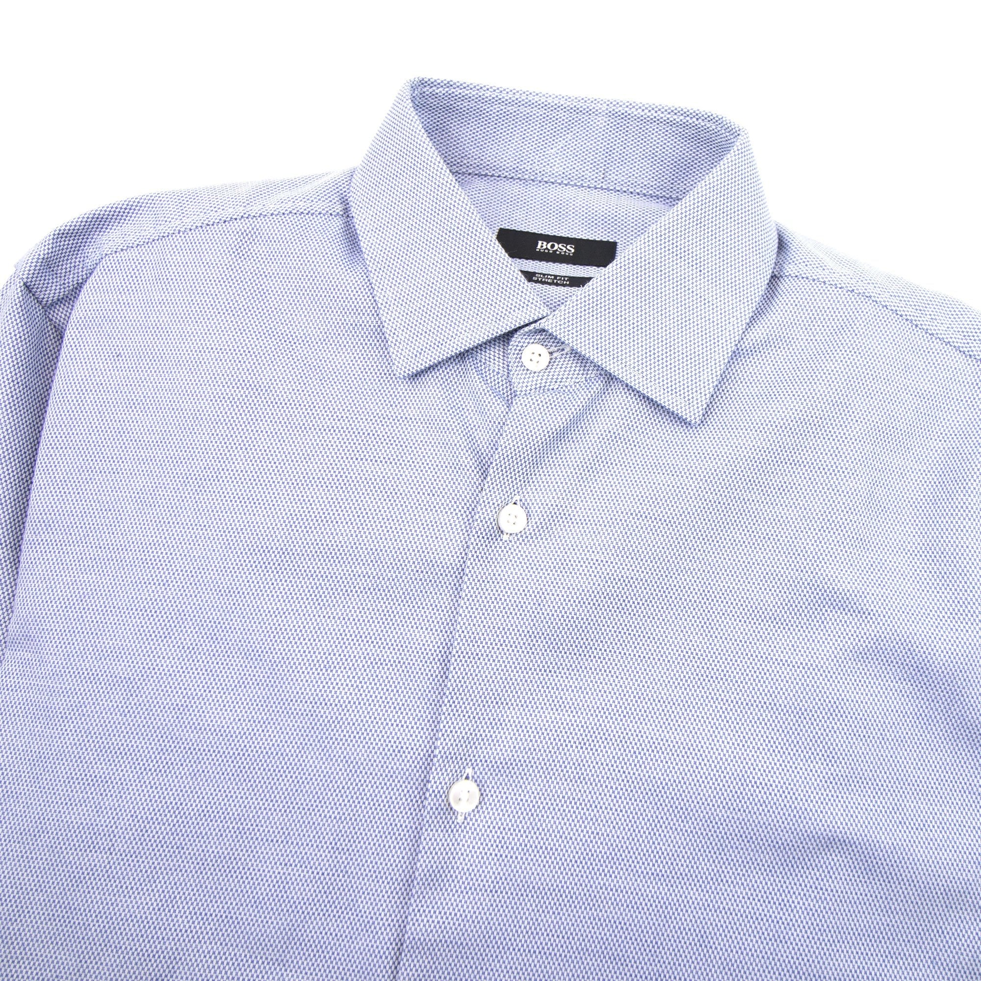 Hugo Boss Jenno Dot Shirt Blue