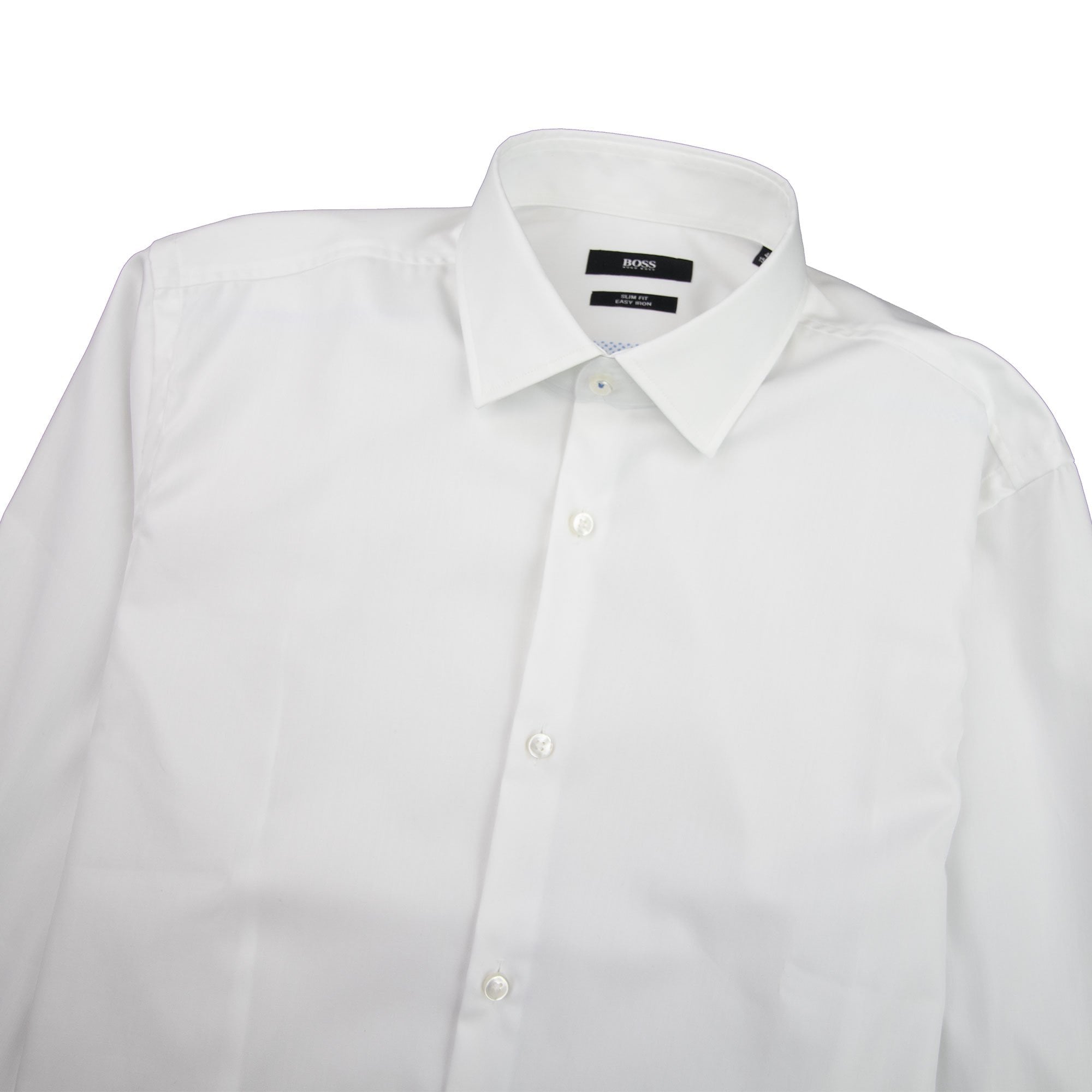 Hugo Boss Slim Fit Stretch Shirt White