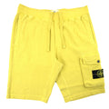 Stone Island 65860 Garment Dyed Shorts Yellow V0138