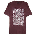 Armani Jeans Square Logo T-shirt Rosso Sangue 0347