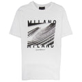 Armani Jeans City Logo Milano T-shirt Bianco Ottico 0100
