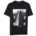 Armani Jeans City Logo New York T-shirt Nero 0999
