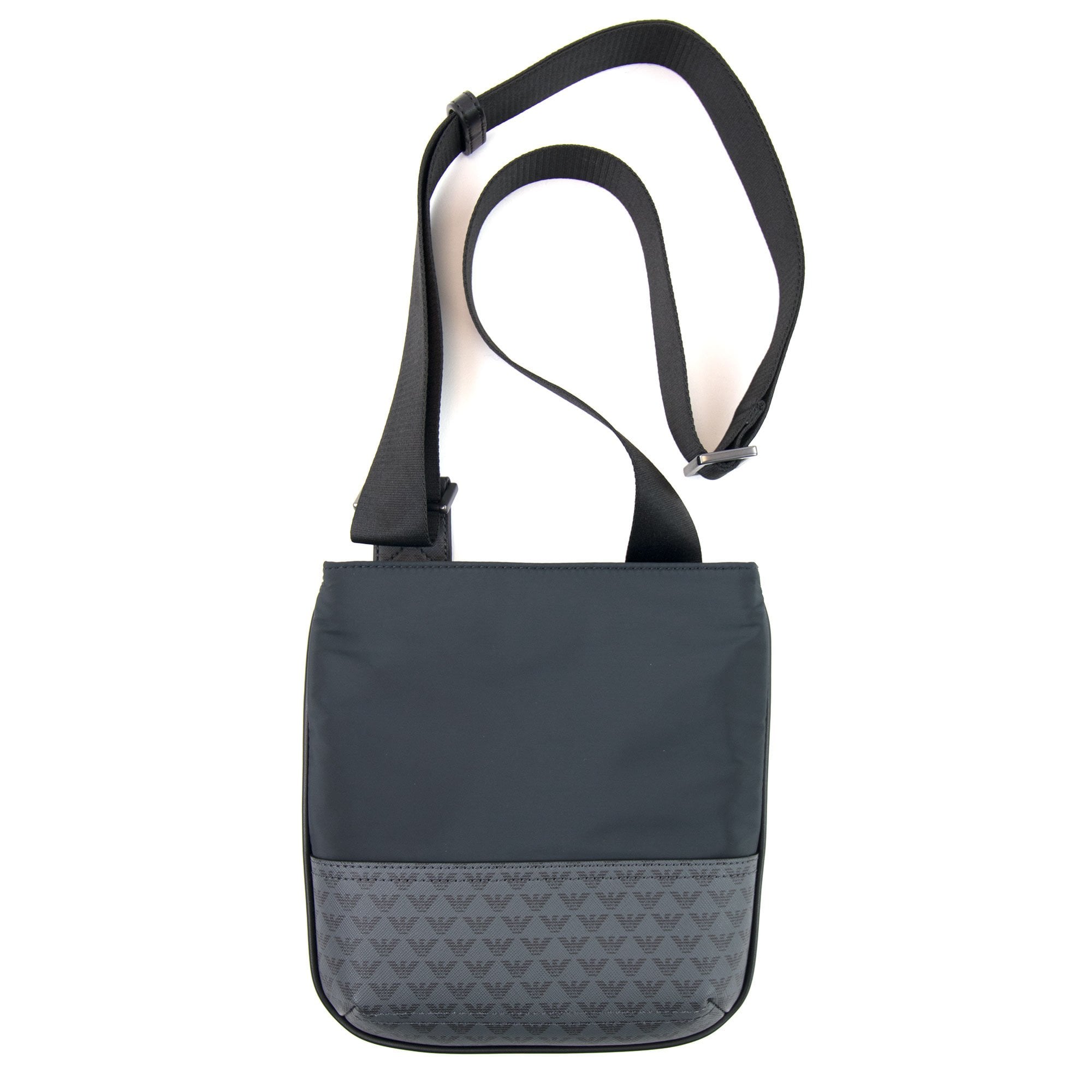 Armani Jeans Logo Print Small Item Bag Navy/black