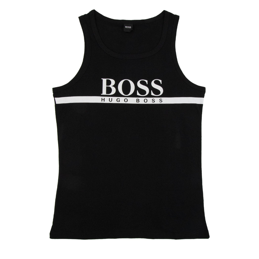 Hugo Boss Beach Tank Top Black