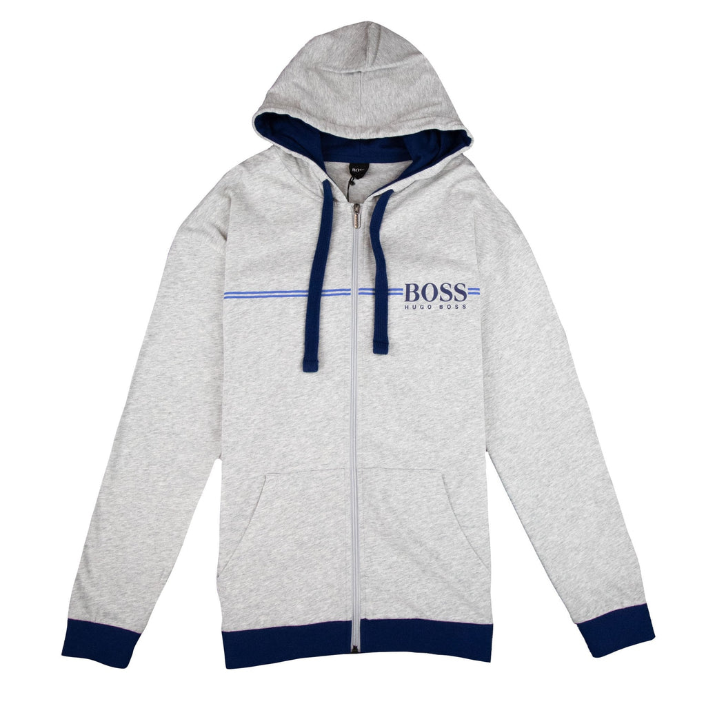 Hugo Boss Authentic Hooded Jacket Grey/Blue