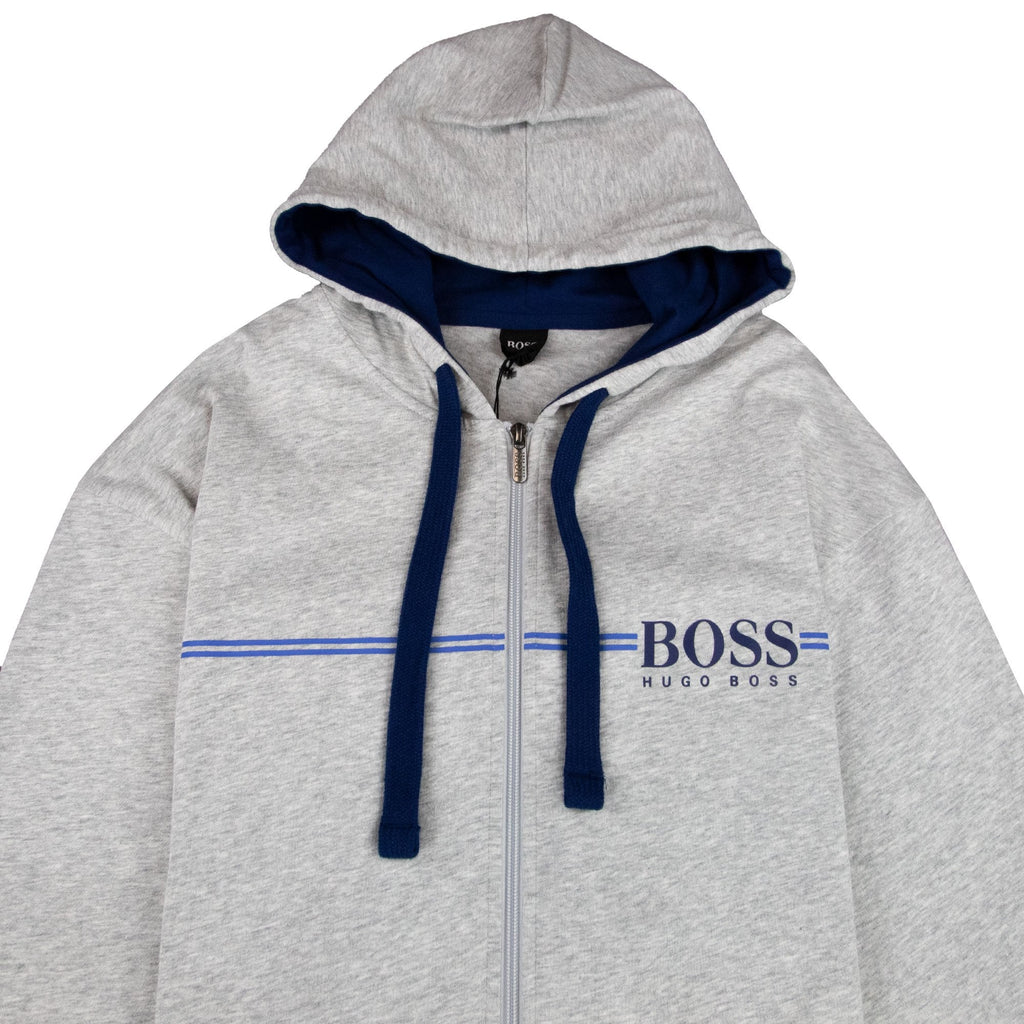 Hugo Boss Authentic Hooded Jacket Grey/Blue