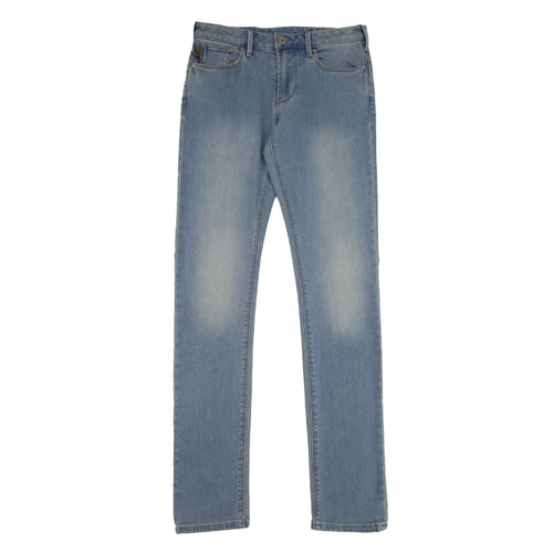 Armani Jeans J06 Slim Fit 5 Pocket Jeans Stonewash Denim 0943