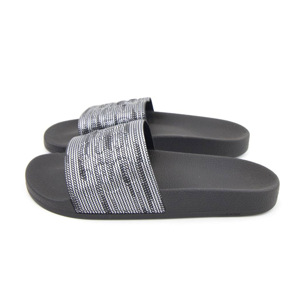 Hugo Boss Solar Slide Logo Silver