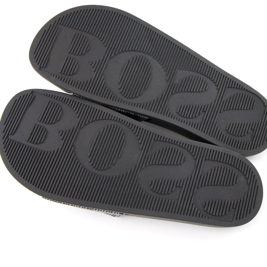 Hugo Boss Solar Slide Logo Silver