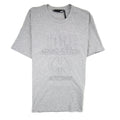 Love Moschino Embossed Peace Logo T-shirt Grey