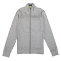 Hugo Boss Full Zip Funnel Cardigan Neck Grey