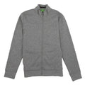Hugo Boss Zip Up Skaz Funnel Neck Cardigan Grey