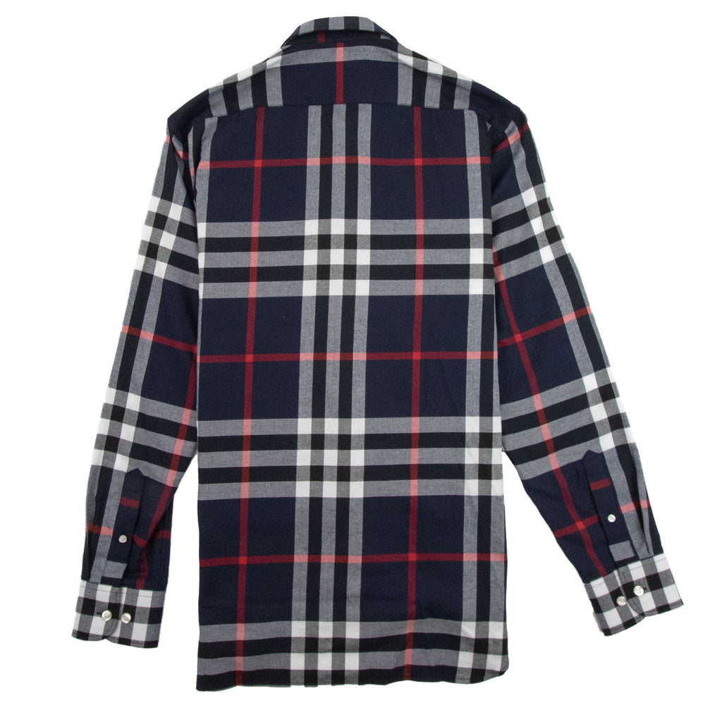 Burberry Richard Long Sleeve Shirt Navy