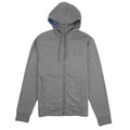 Hugo Boss Saggy Embossed Logo Hoodie Grey