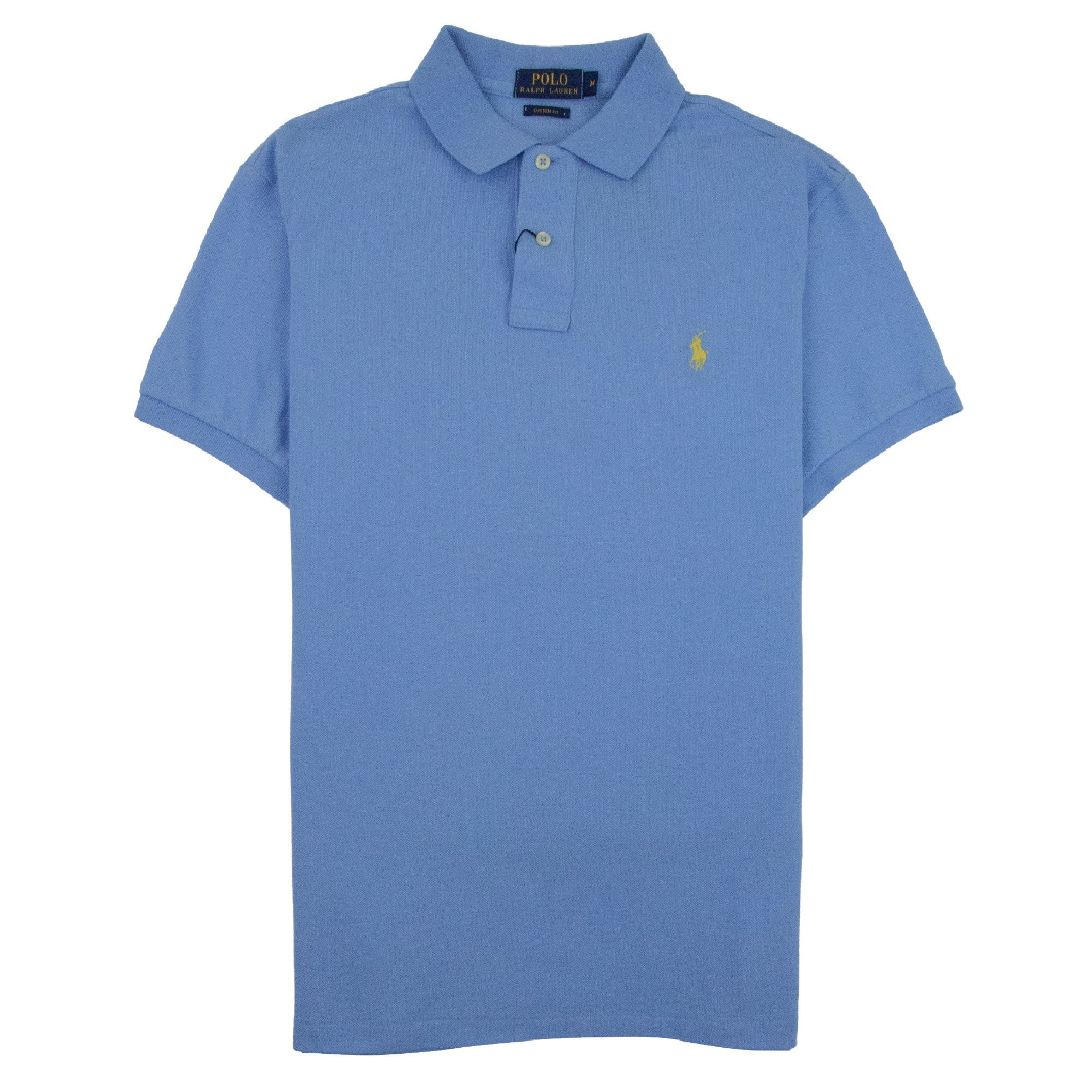 Polo Ralph Lauren Custom Fit Short Sleeve Polo Shirt Chatham Blue
