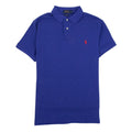 Polo Ralph Lauren Custom Fit Short Sleeve Polo Graphic Royal