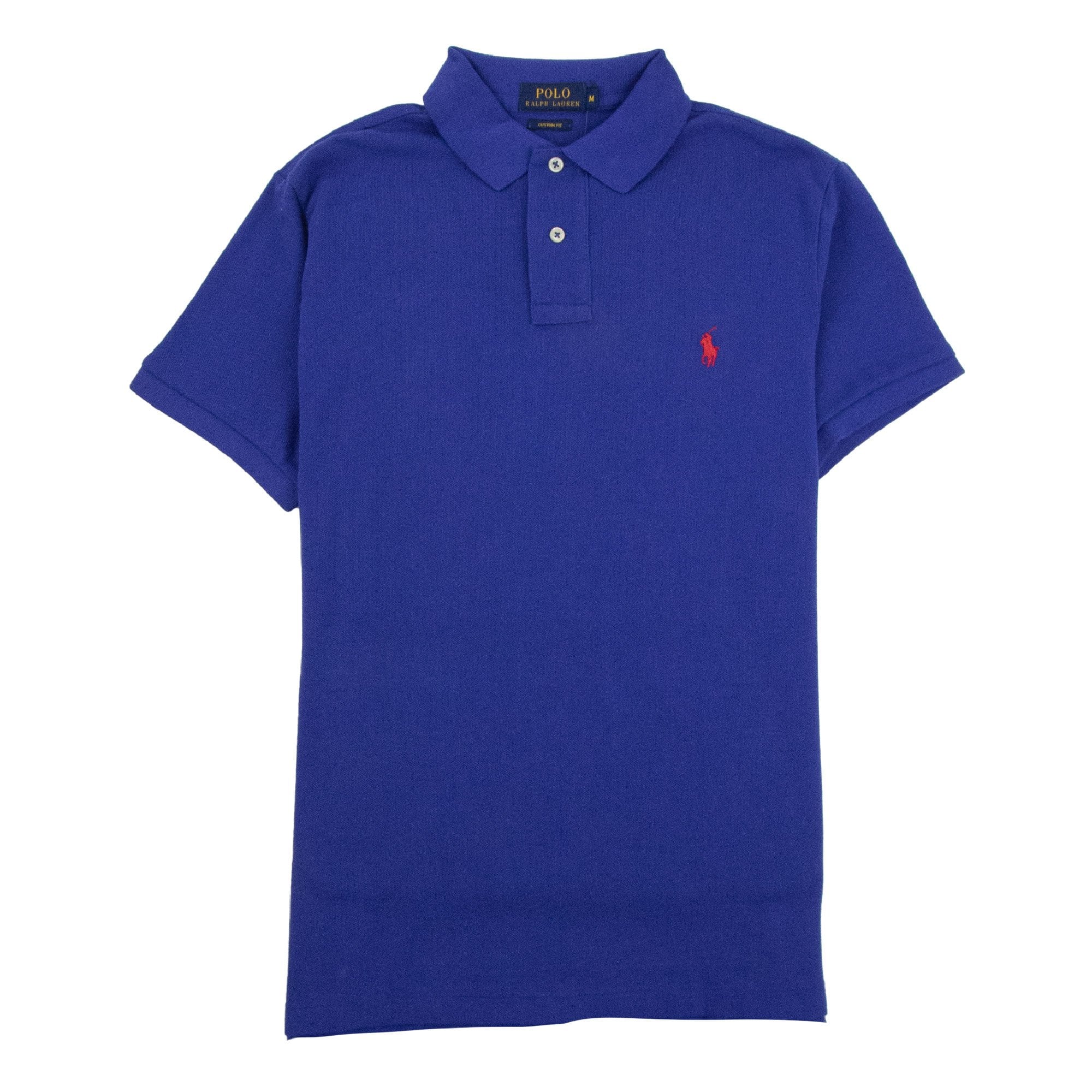 Polo Ralph Lauren Custom Fit Short Sleeve Polo Graphic Royal