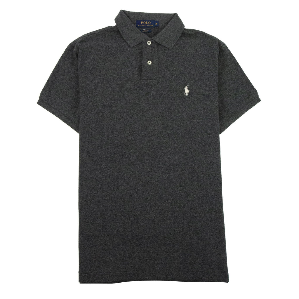 Polo Ralph Lauren Custom Fit Short Sleeve Polo Heather Grey