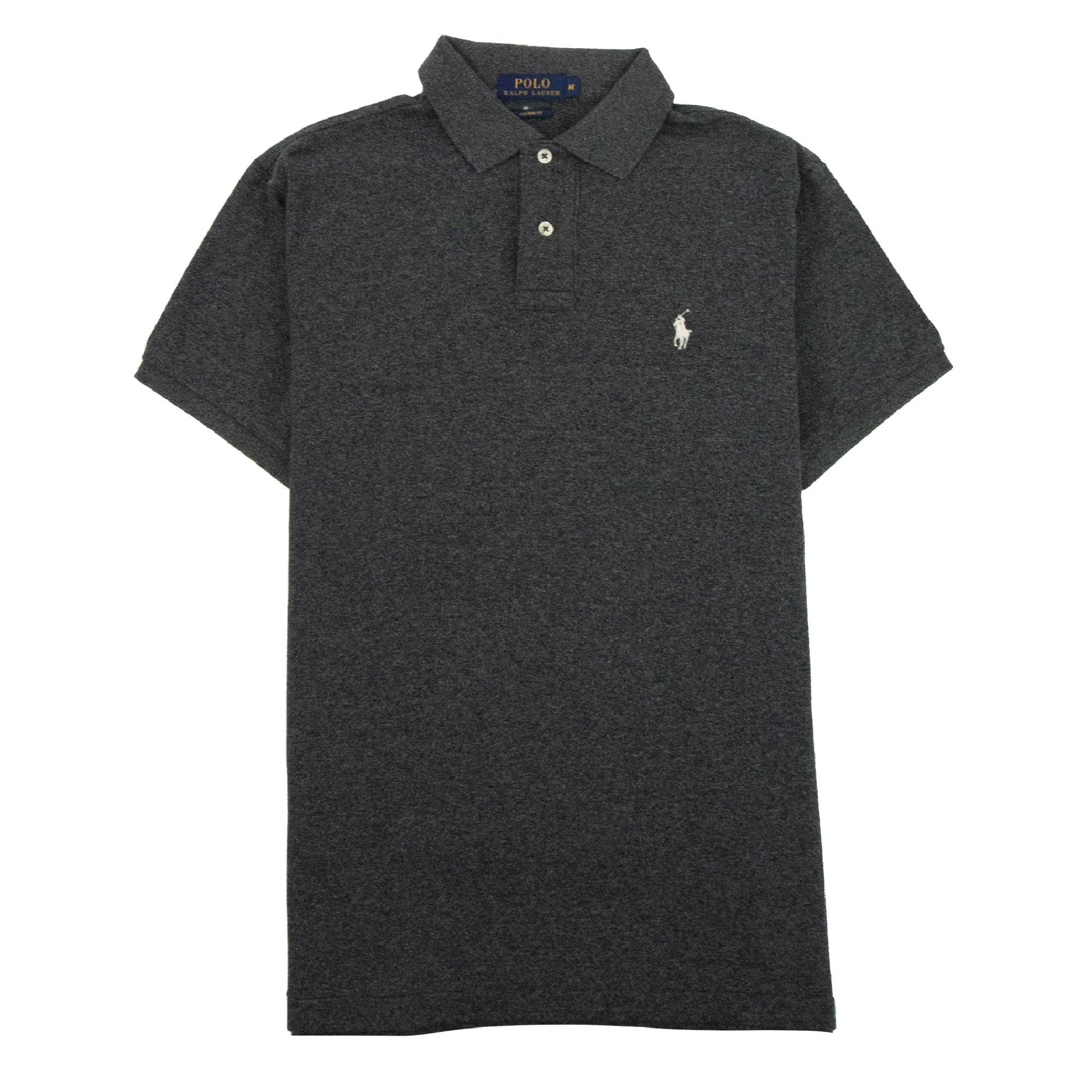 Polo Ralph Lauren Custom Fit Short Sleeve Polo Heather Grey