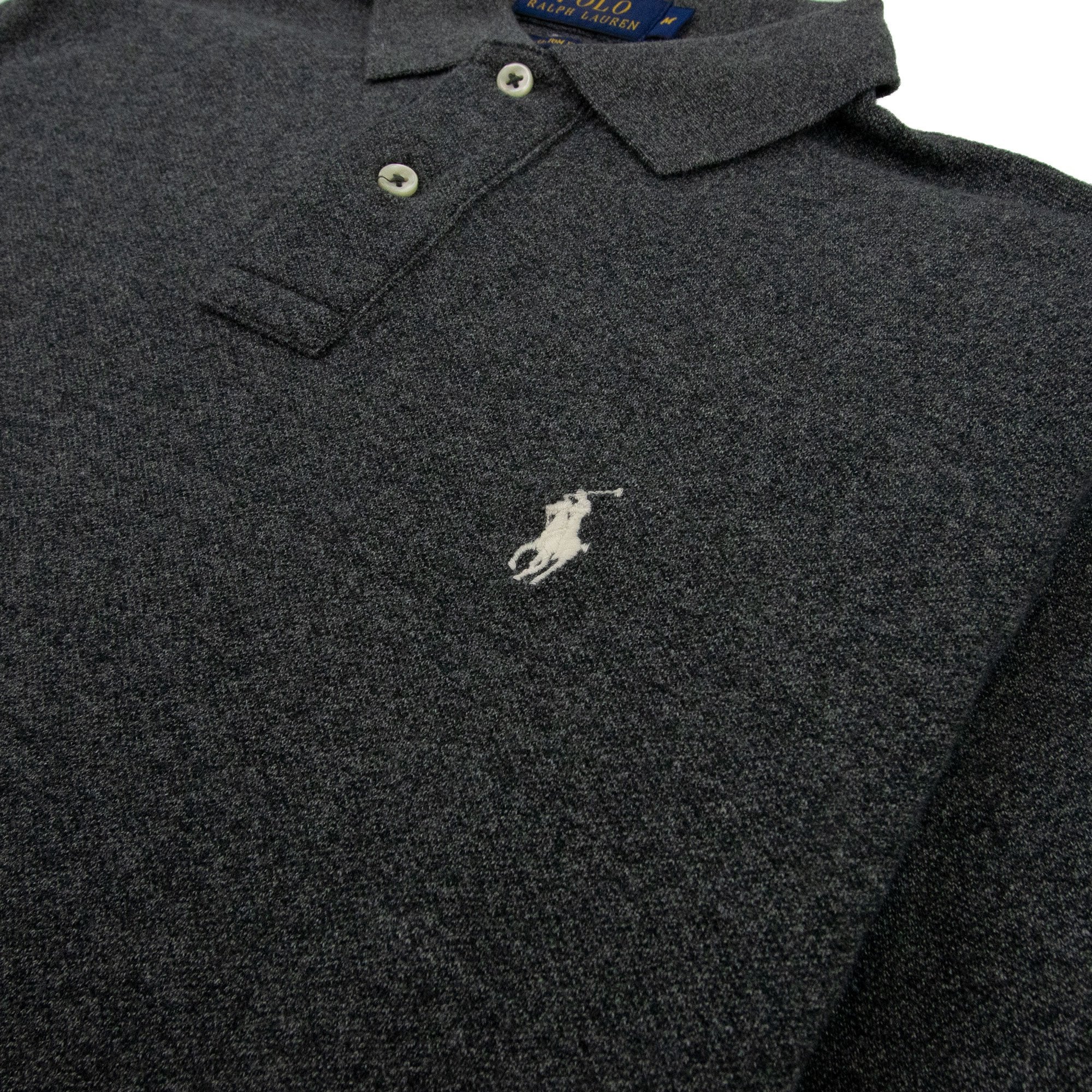 Polo Ralph Lauren Custom Fit Short Sleeve Polo Heather Grey
