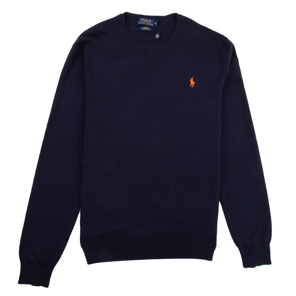 Polo Ralph Lauren Slim Fit Pima Cotton Sweat Navy