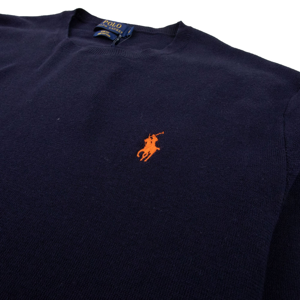Polo Ralph Lauren Slim Fit Pima Cotton Sweat Navy