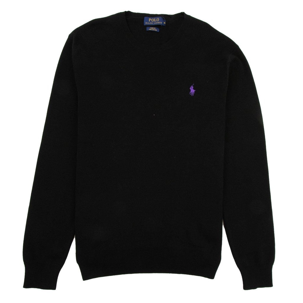 Polo Ralph Lauren Slim Fit Pima Cotton Sweat Black