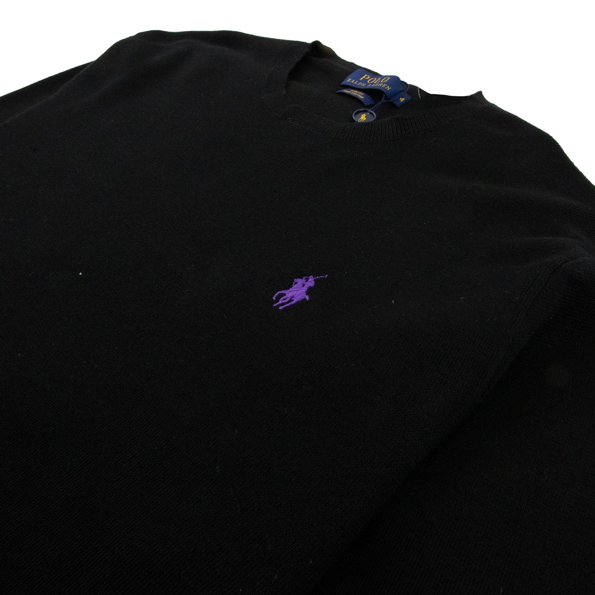 Polo Ralph Lauren Slim Fit Pima Cotton Sweat Black