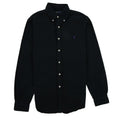 Polo Ralph Lauren Slim Fit Washed Long Sleeve Shirt Black