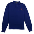 Polo Ralph Lauren Slim Fit Long Sleeve Polo Shirt Elec Blue