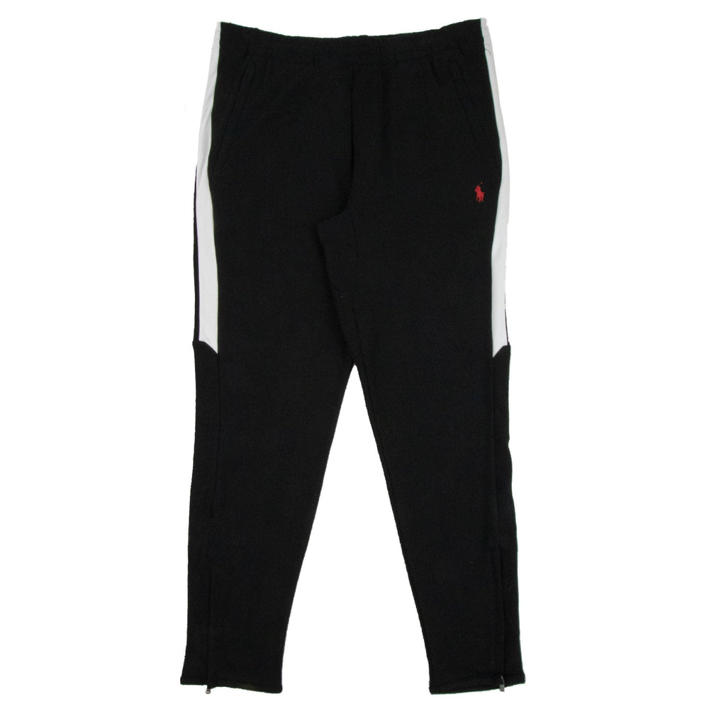 Polo Ralph Lauren Side Stripe Track Suit Bottoms Black/white