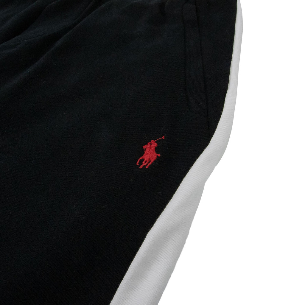 Polo Ralph Lauren Side Stripe Track Suit Bottoms Black/white