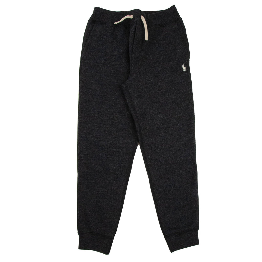 Polo Ralph Lauren Rib Cuff Pants Black Marl