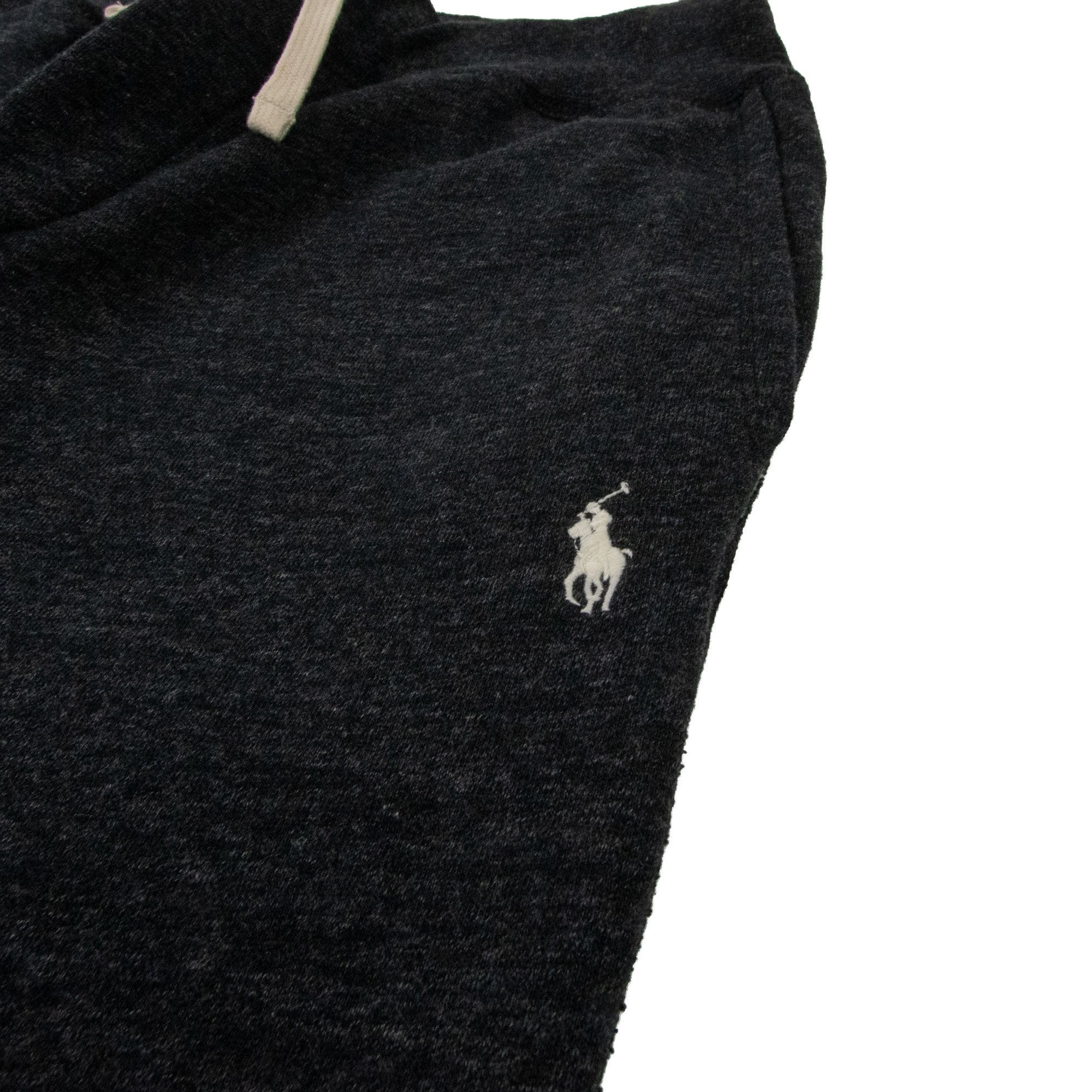 Polo Ralph Lauren Rib Cuff Pants Black Marl