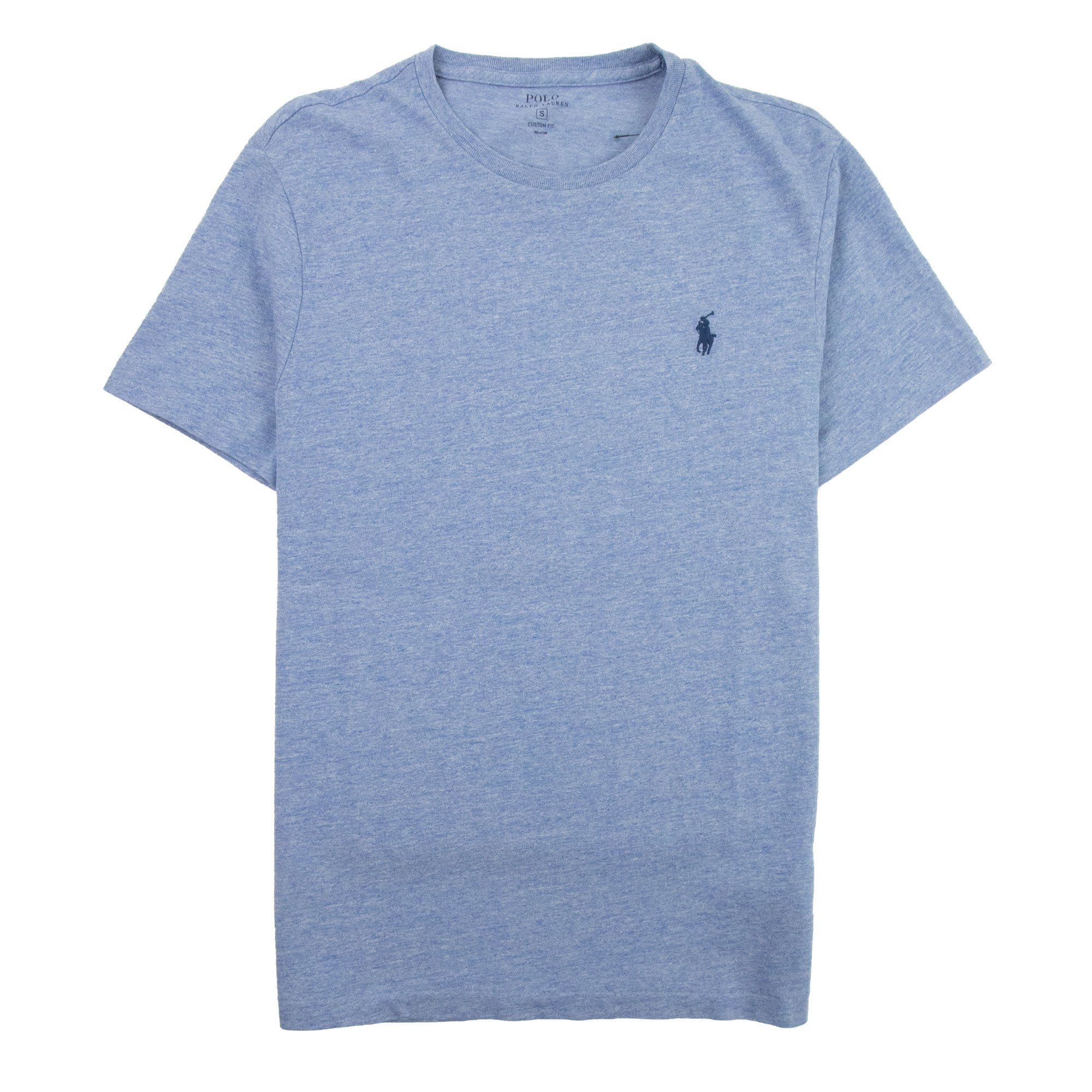 Polo Ralph Lauren Custom Fit Crew Short Sleeve Tshirt Sky Blue