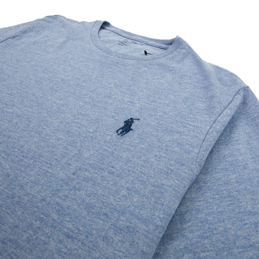 Polo Ralph Lauren Custom Fit Crew Short Sleeve Tshirt Sky Blue
