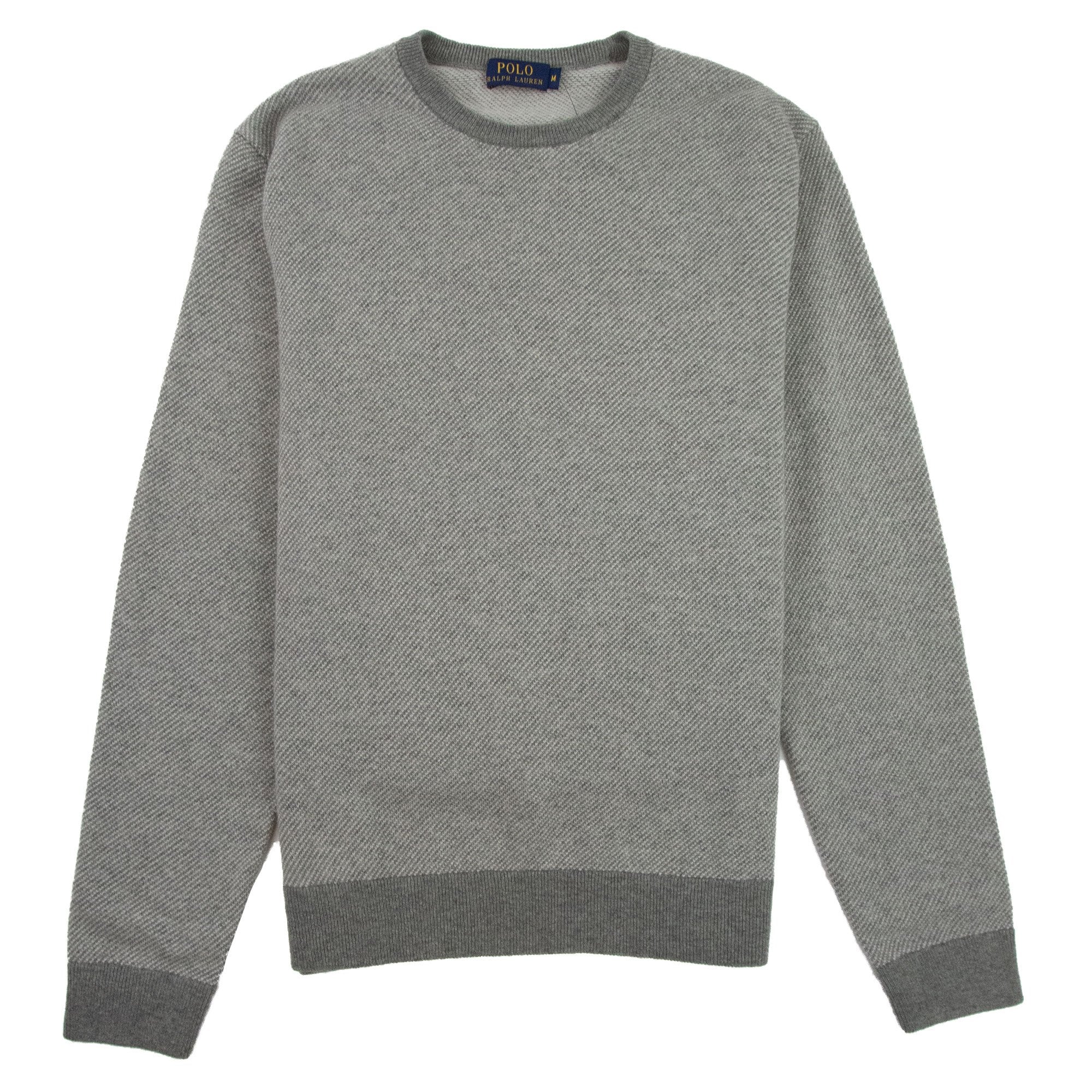 Polo Ralph Lauren Lightweight Crew Neck Sweatshirt Light Grey