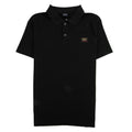 Paul And Shark Short Sleeve Badge Logo Polo Shirt Black