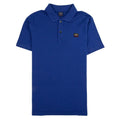 Paul And Shark Short Sleeve Badge Logo Polo Shirt Blue