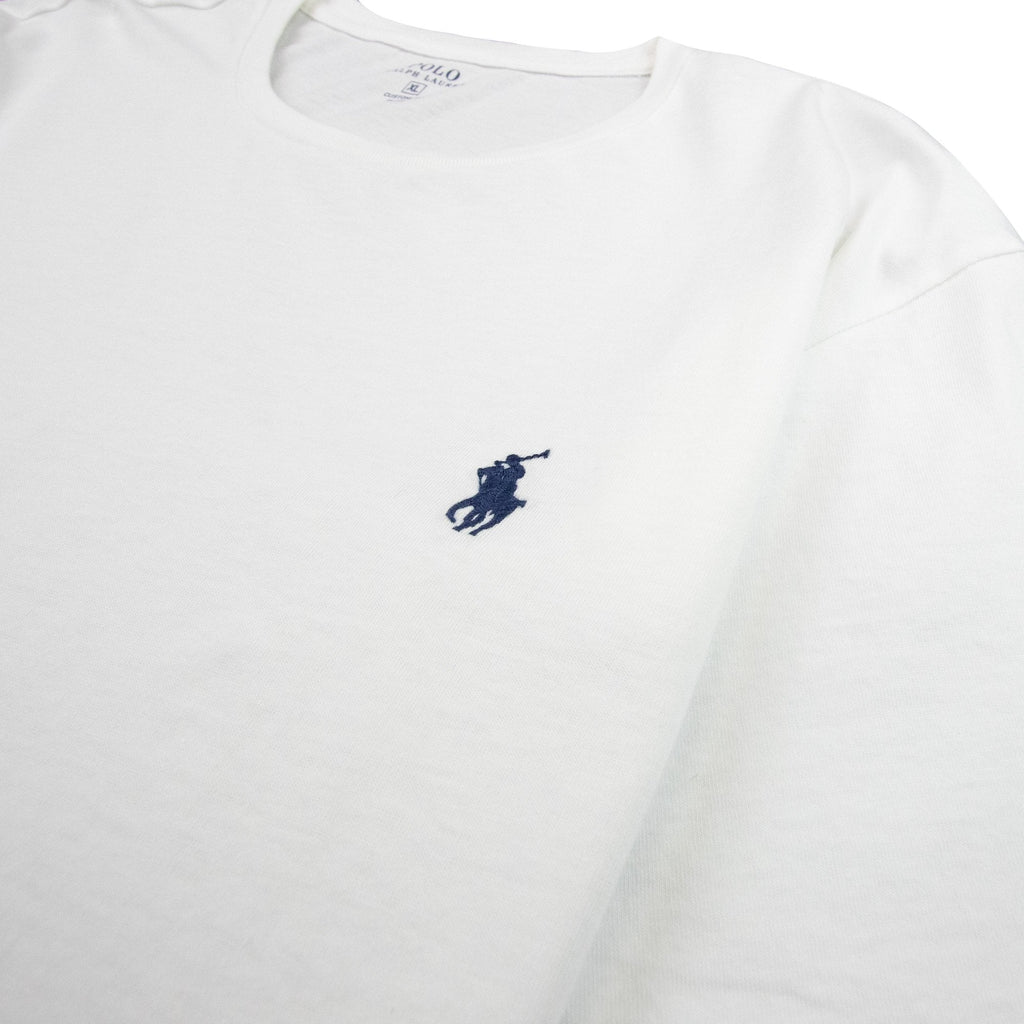 Polo Ralph Lauren Custom Fit Short Sleeve Crew T-Shirt White