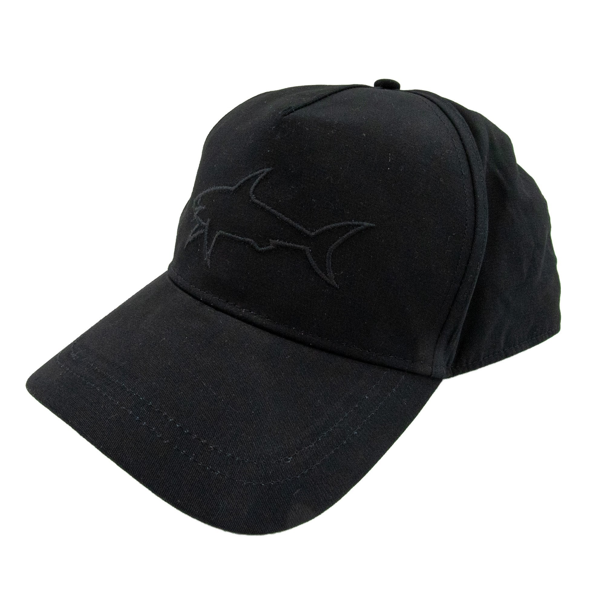 Paul And Shark Embroidered Shark Logo Cap Black