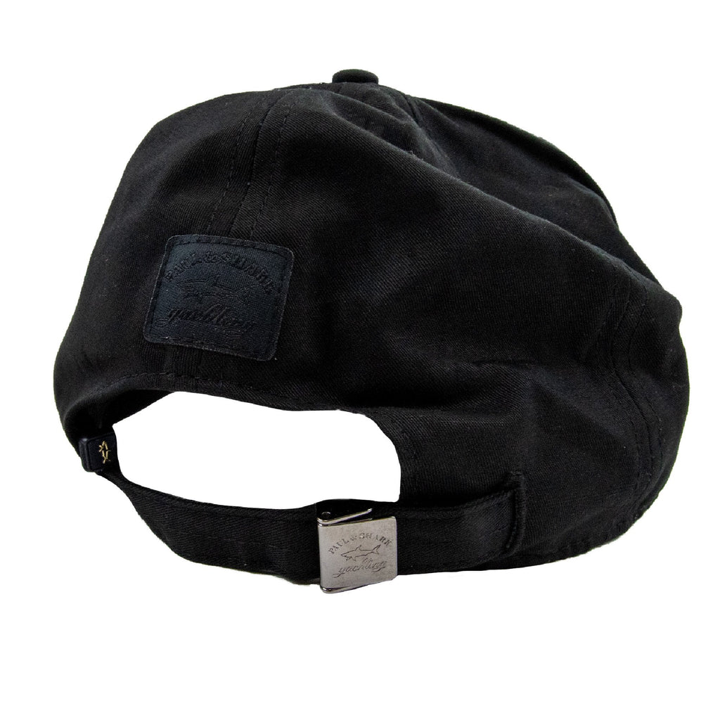 Paul And Shark Embroidered Shark Logo Cap Black