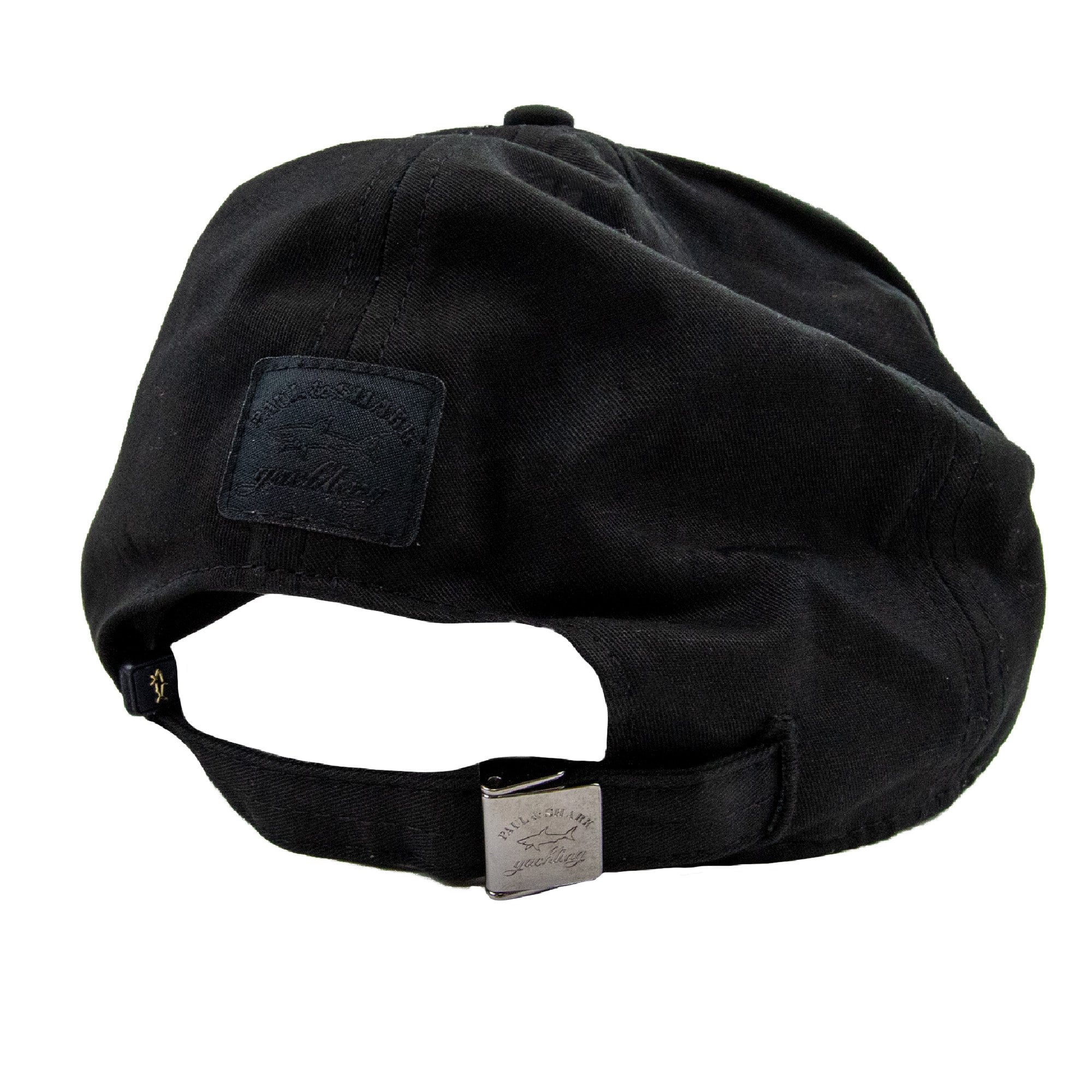 Paul And Shark Embroidered Shark Logo Cap Black