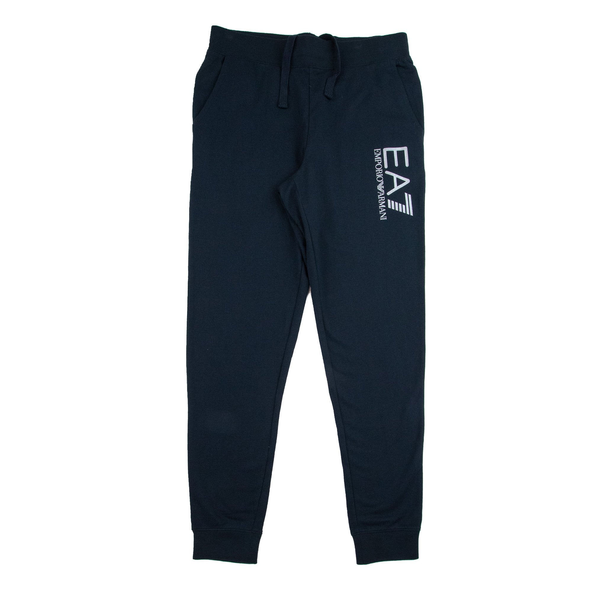EA7 Silver Logo Tracksuit Darkslate