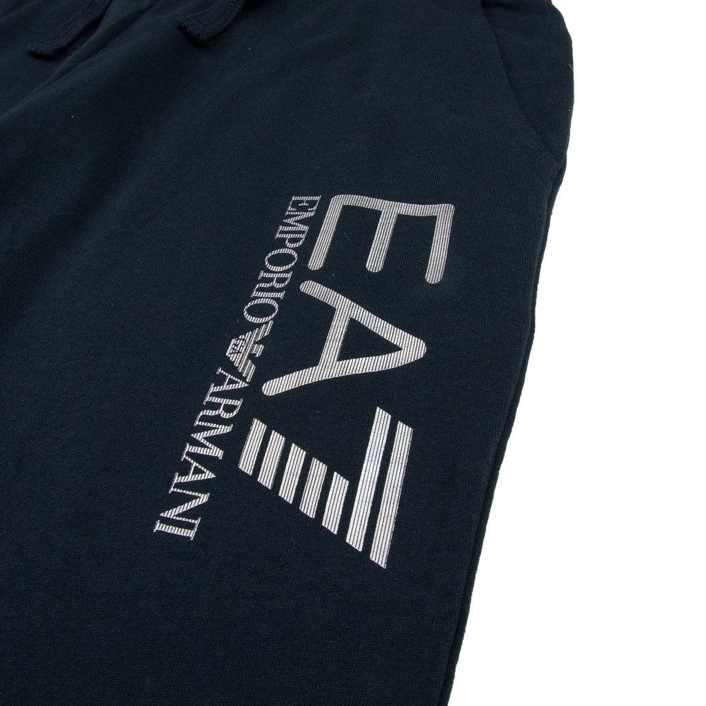 EA7 Silver Logo Tracksuit Darkslate