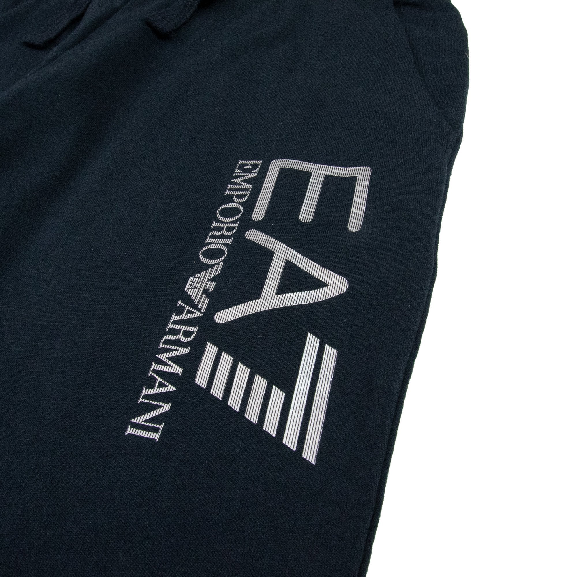EA7 Silver Logo Tracksuit Darkslate