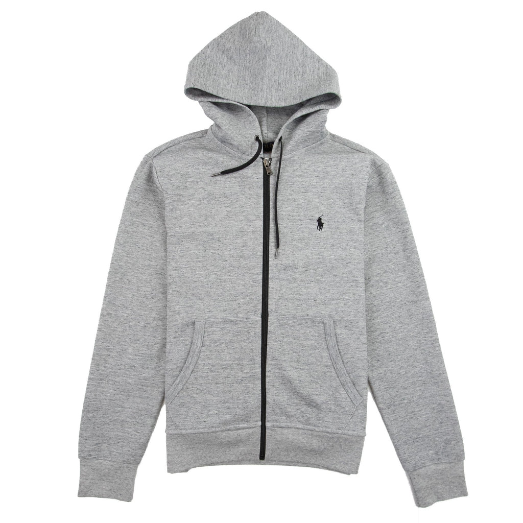 Polo Ralph Lauren Small Logo Zip Up Hoody Grey
