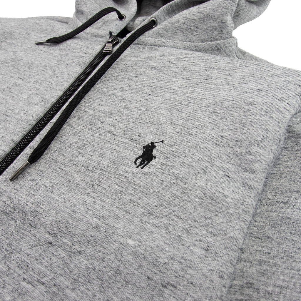 Polo Ralph Lauren Small Logo Zip Up Hoody Grey