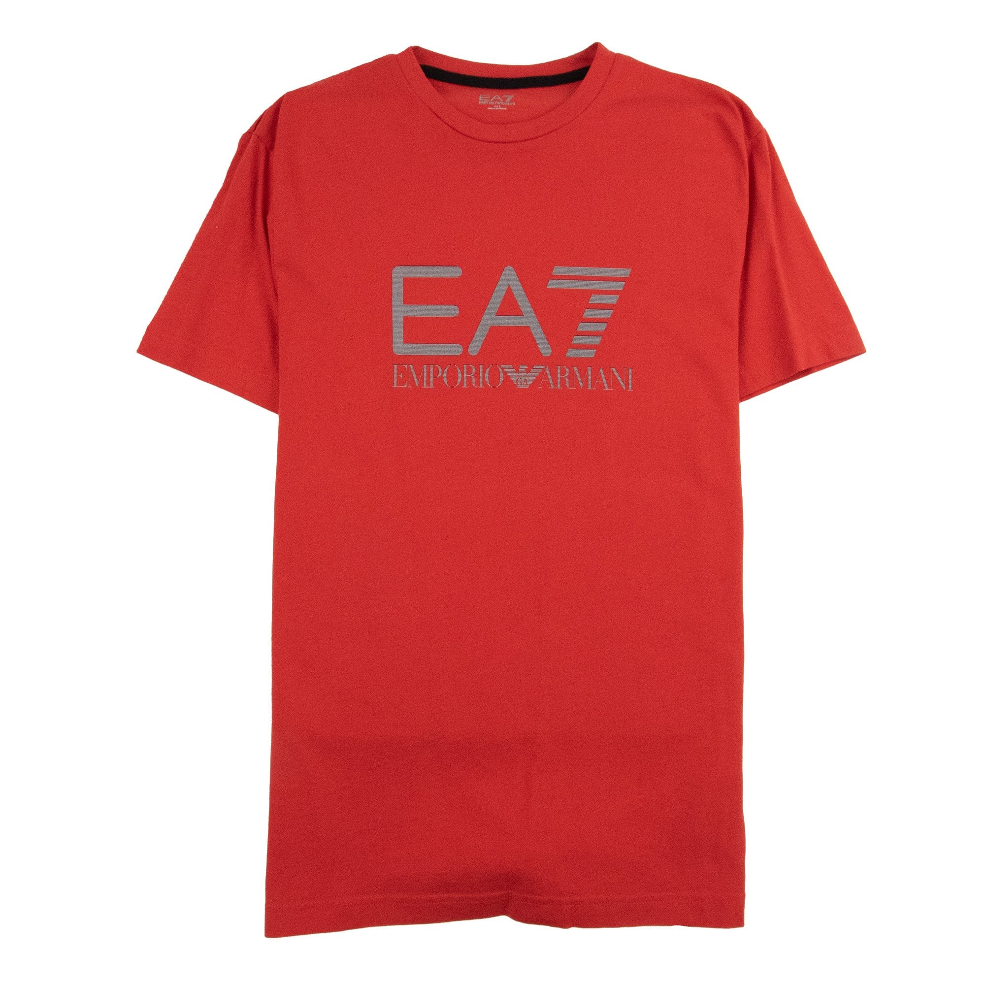 EA7 Train Visibility Large Logo T-shirt Red
